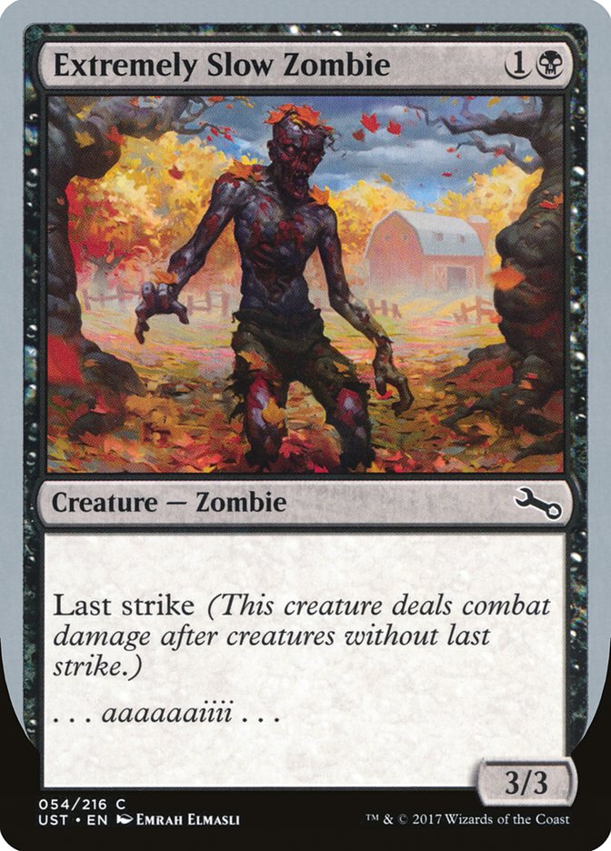 Extremely Slow Zombie ("...aaaaaaiiii...") [Unstable] | Exor Games Bridgewater