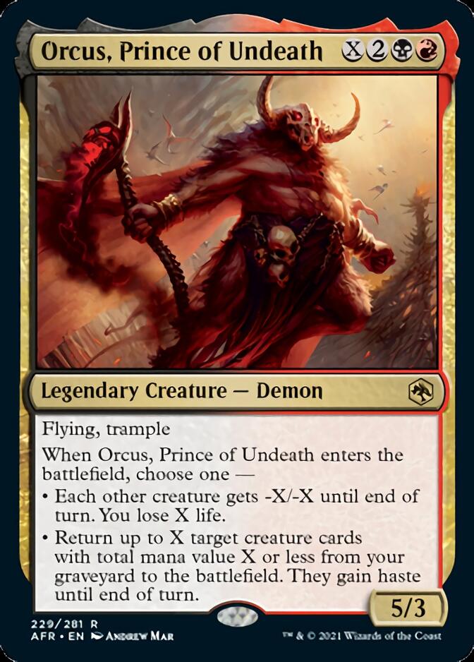 Orcus, Prince of Undeath [Dungeons & Dragons: Adventures in the Forgotten Realms] | Exor Games Bridgewater