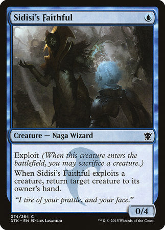 Sidisi's Faithful [Dragons of Tarkir] | Exor Games Bridgewater