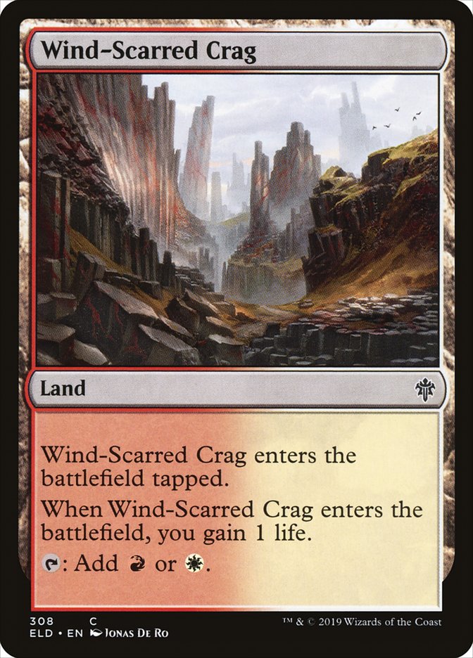 Wind-Scarred Crag [Throne of Eldraine] | Exor Games Bridgewater