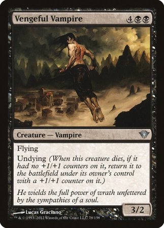 Vengeful Vampire [Dark Ascension] | Exor Games Bridgewater