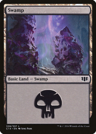 Swamp (328) [Commander 2014] | Exor Games Bridgewater