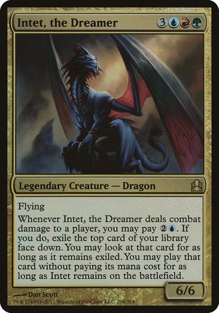 Intet, the Dreamer (Oversized) [Commander 2011 Oversized] | Exor Games Bridgewater