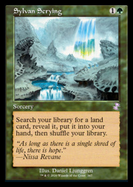 Sylvan Scrying (Timeshifted) [Time Spiral Remastered] | Exor Games Bridgewater