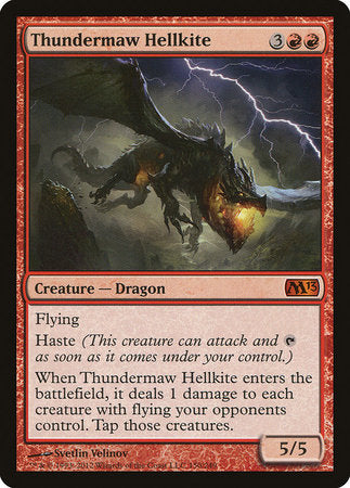 Thundermaw Hellkite [Magic 2013] | Exor Games Bridgewater