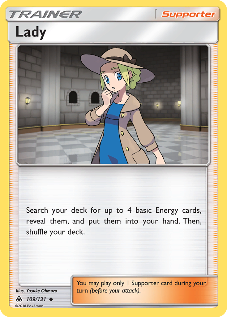 Lady (109/131) [Sun & Moon: Forbidden Light] | Exor Games Bridgewater