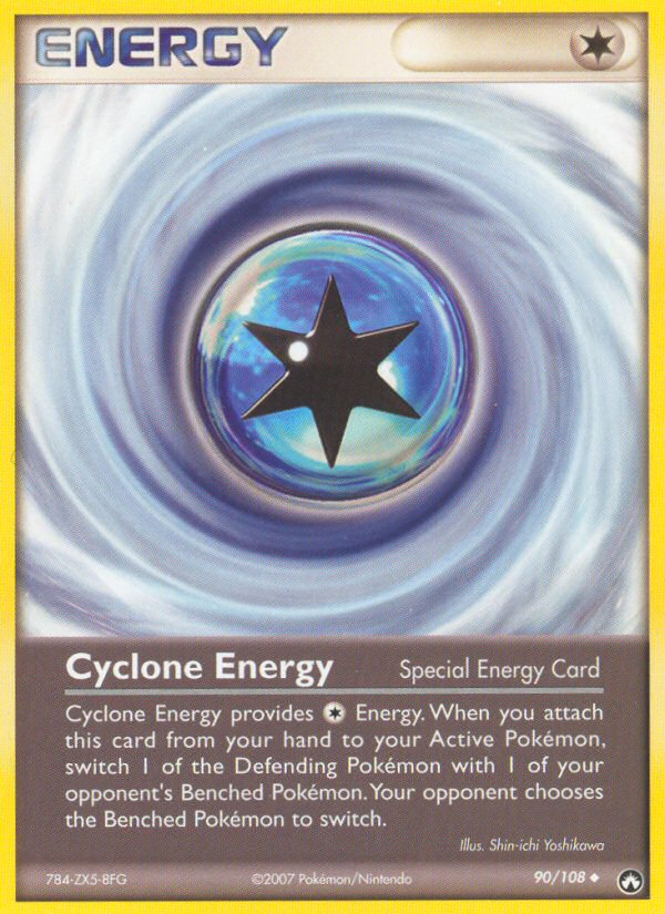 Cyclone Energy (90/108) [EX: Power Keepers] | Exor Games Bridgewater