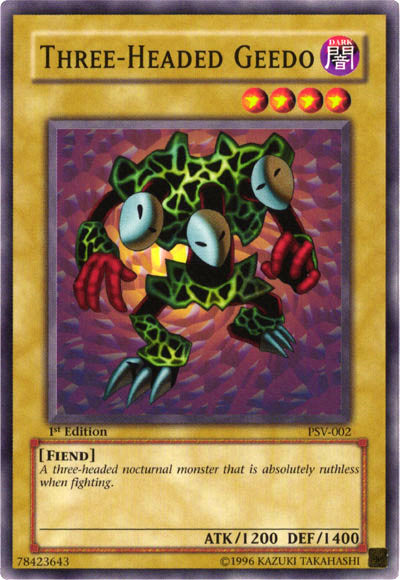 Three-Headed Geedo [PSV-002] Common | Exor Games Bridgewater