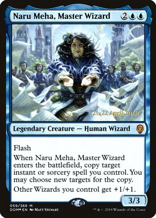 Naru Meha, Master Wizard [Dominaria Promos] | Exor Games Bridgewater