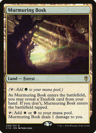 Murmuring Bosk [Commander 2016] | Exor Games Bridgewater