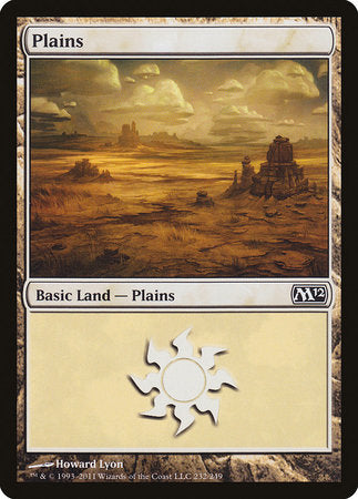 Plains (232) [Magic 2012] | Exor Games Bridgewater