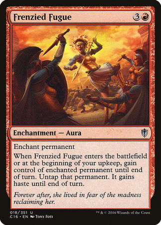 Frenzied Fugue [Commander 2016] | Exor Games Bridgewater