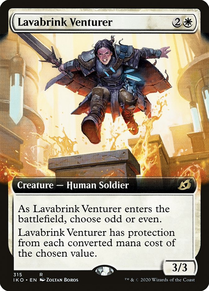 Lavabrink Venturer (Extended Art) [Ikoria: Lair of Behemoths] | Exor Games Bridgewater