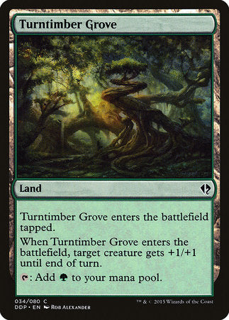 Turntimber Grove [Duel Decks: Zendikar vs. Eldrazi] | Exor Games Bridgewater