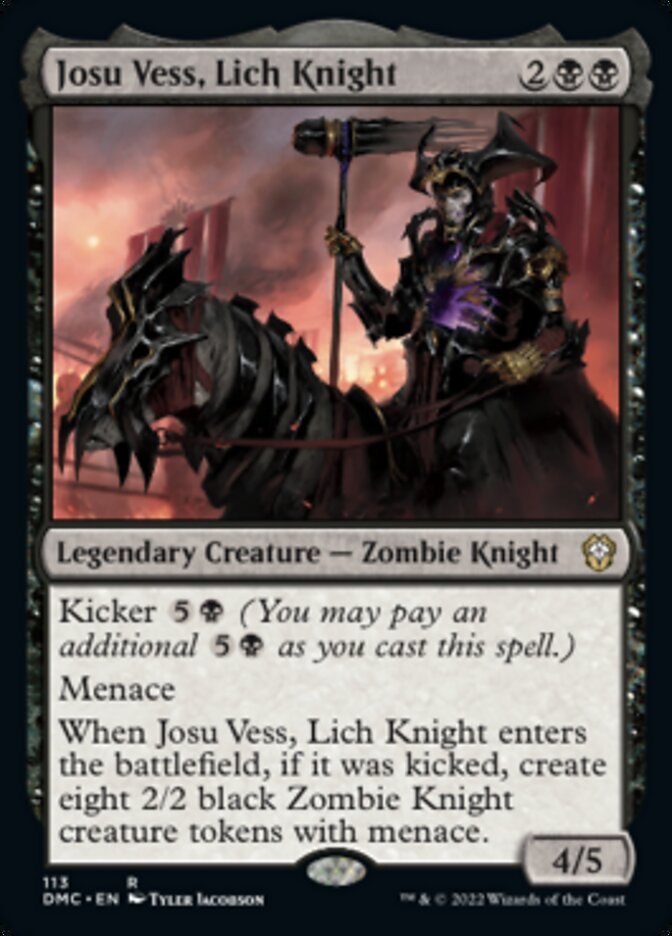Josu Vess, Lich Knight [Dominaria United Commander] | Exor Games Bridgewater