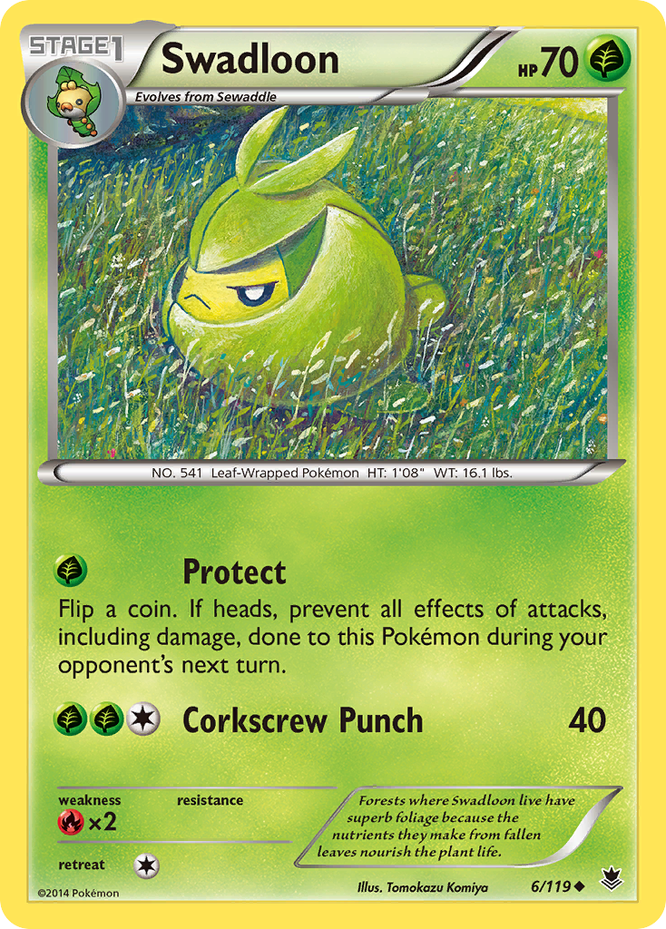 Swadloon (6/119) [XY: Phantom Forces] | Exor Games Bridgewater