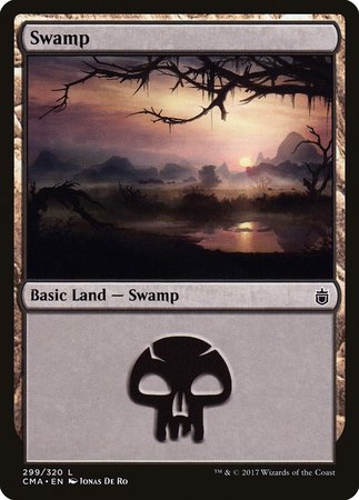 Swamp (299) [Commander Anthology] | Exor Games Bridgewater