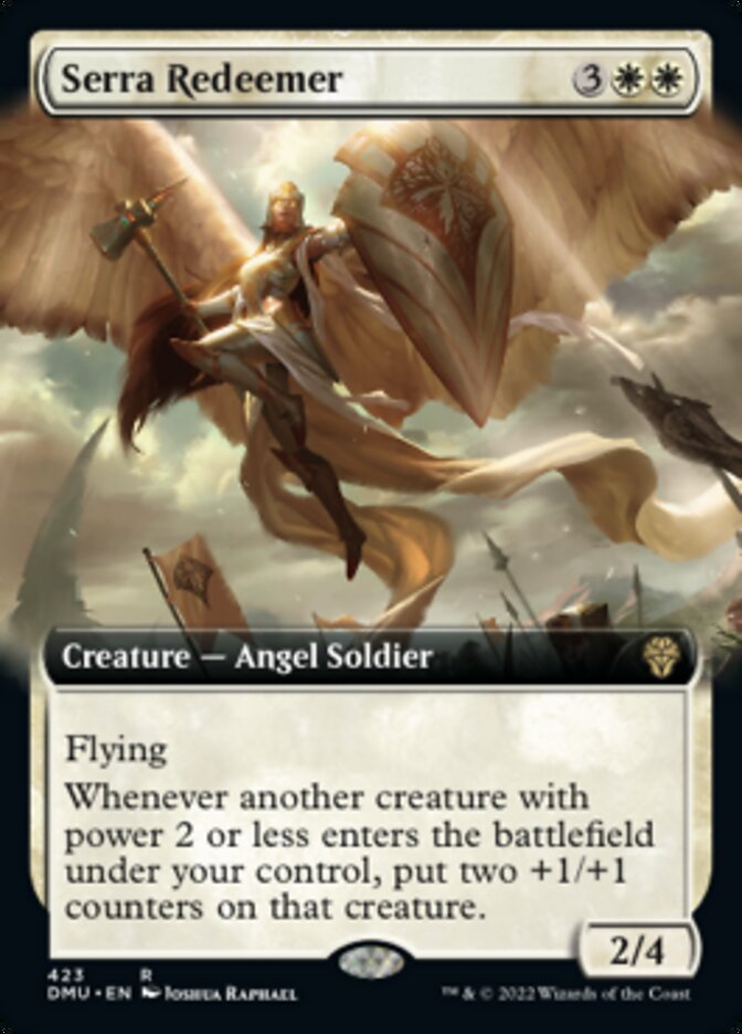 Serra Redeemer (Extended Art) [Dominaria United] | Exor Games Bridgewater