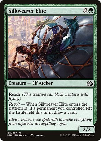 Silkweaver Elite [Aether Revolt] | Exor Games Bridgewater