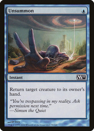 Unsummon [Magic 2011] | Exor Games Bridgewater