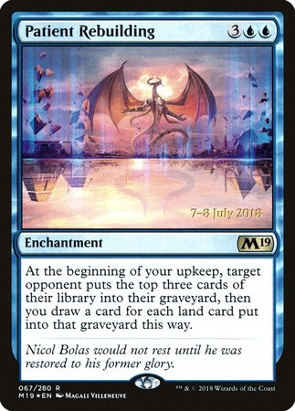 Patient Rebuilding [Core Set 2019 Promos] | Exor Games Bridgewater