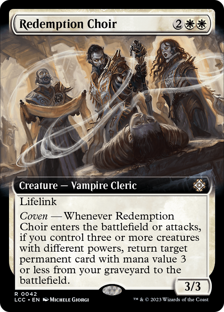 Redemption Choir (Extended Art) [The Lost Caverns of Ixalan Commander] | Exor Games Bridgewater