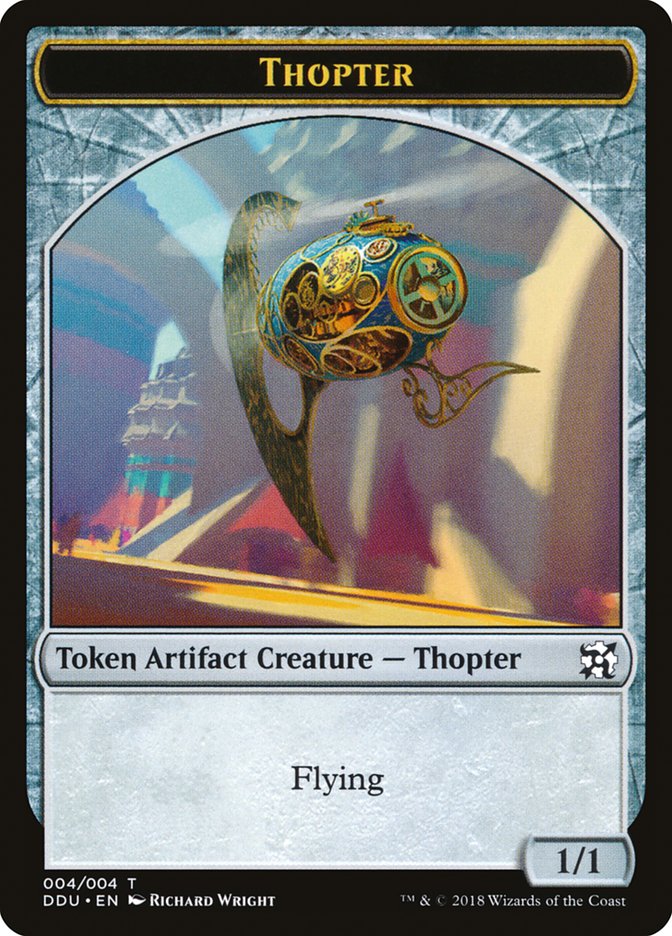 Thopter (004/004) [Duel Decks: Elves vs. Inventors Tokens] | Exor Games Bridgewater