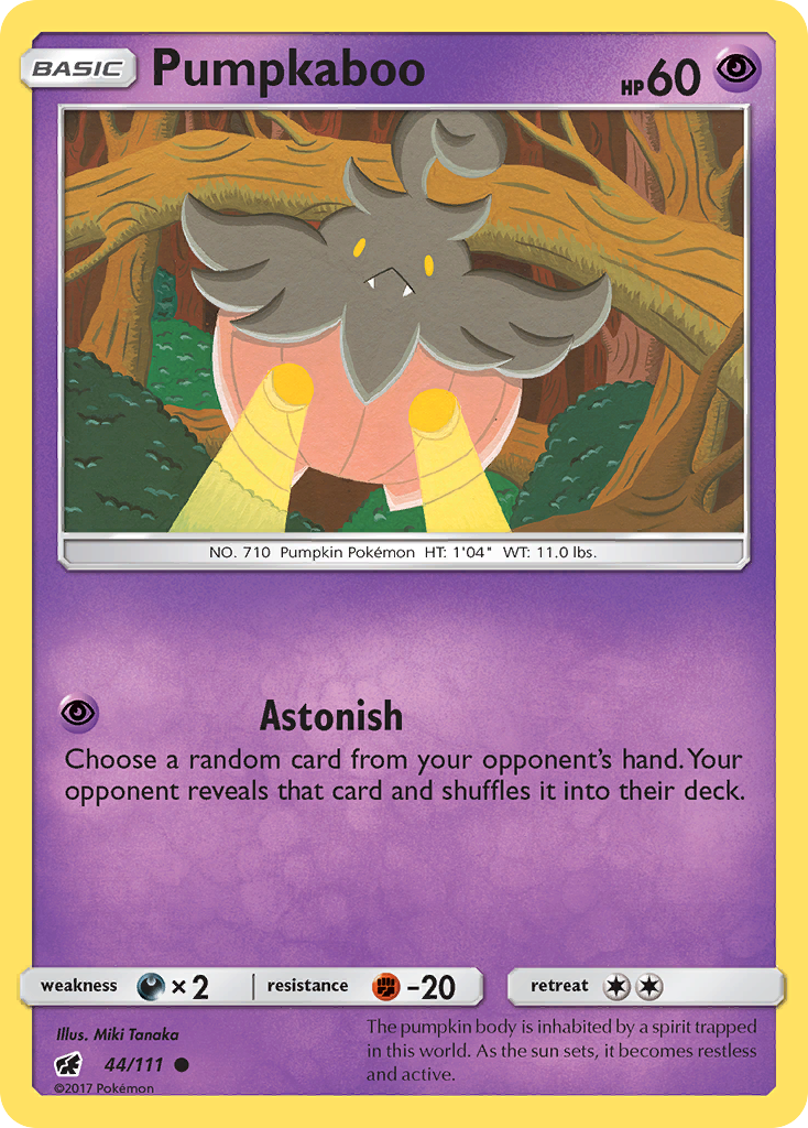 Pumpkaboo (44/111) [Sun & Moon: Crimson Invasion] | Exor Games Bridgewater