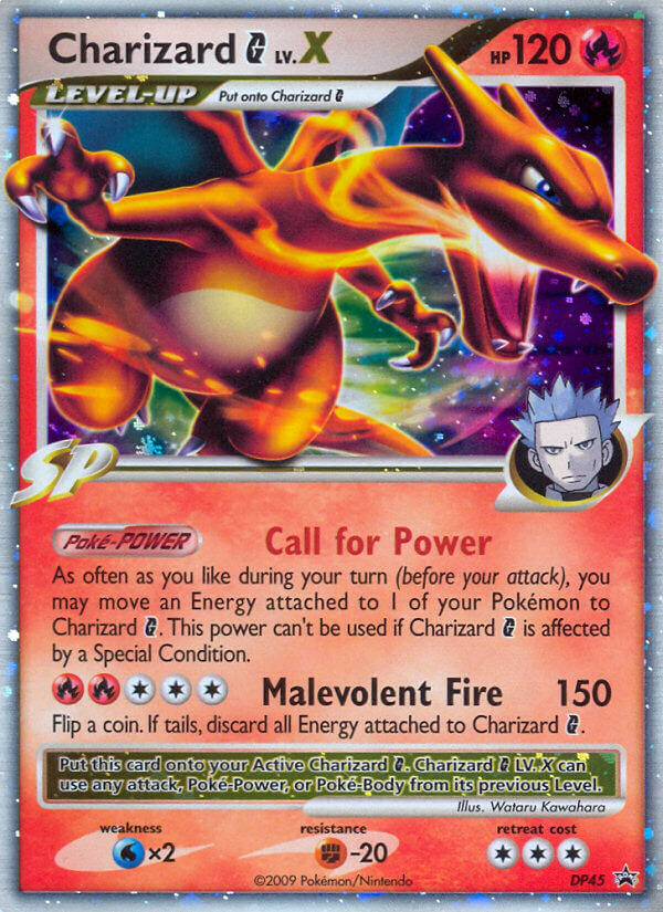 Charizard G LV.X (DP45) [Diamond & Pearl: Black Star Promos] | Exor Games Bridgewater