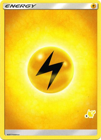 Lightning Energy (Pikachu Stamp #3) [Battle Academy 2020] | Exor Games Bridgewater