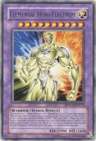 Elemental Hero Electrum (Redemption Replacement) [MDP2-EN001K] Rare | Exor Games Bridgewater