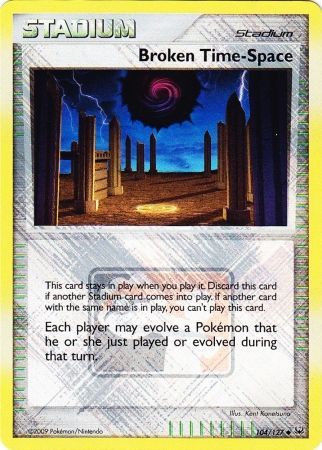 Broken Time Space (104/127) (League Promo) [Platinum: Base Set] | Exor Games Bridgewater