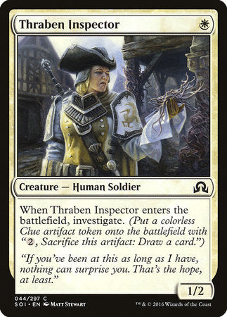 Thraben Inspector [Shadows over Innistrad] | Exor Games Bridgewater