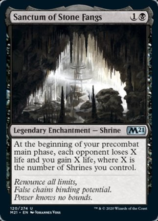 Sanctum of Stone Fangs [Core Set 2021] | Exor Games Bridgewater