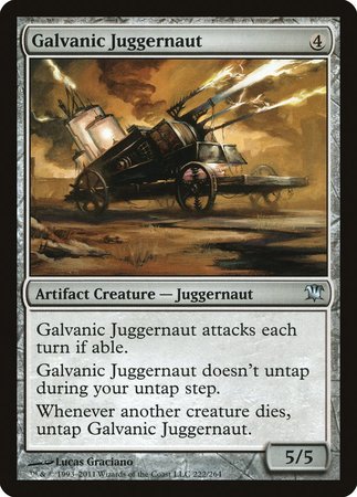 Galvanic Juggernaut [Innistrad] | Exor Games Bridgewater