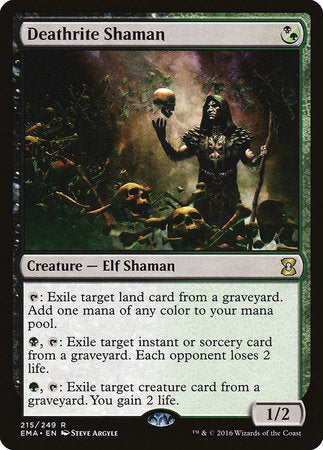 Deathrite Shaman [Eternal Masters] | Exor Games Bridgewater