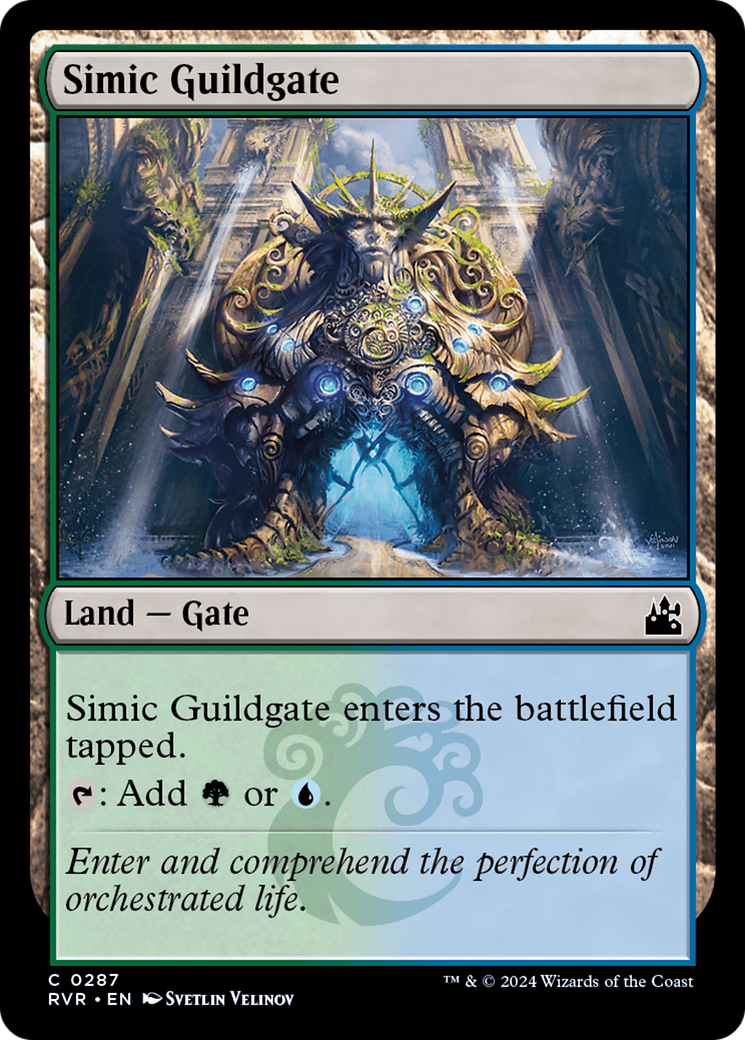 Simic Guildgate [Ravnica Remastered] | Exor Games Bridgewater