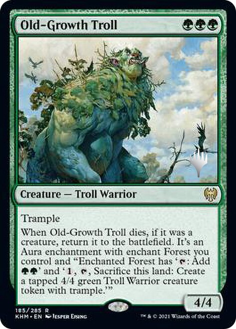 Old-Growth Troll [Kaldheim Promo Pack] | Exor Games Bridgewater