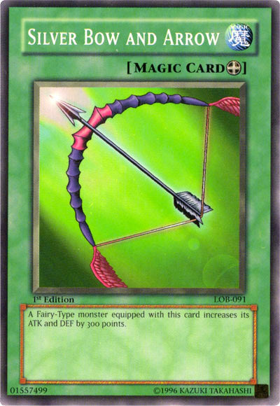 Silver Bow and Arrow [LOB-091] Common | Exor Games Bridgewater
