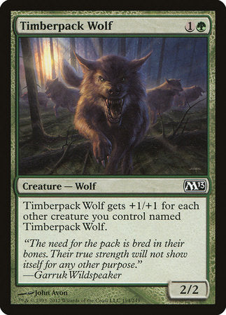 Timberpack Wolf [Magic 2013] | Exor Games Bridgewater