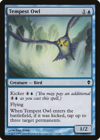 Tempest Owl [Zendikar] | Exor Games Bridgewater