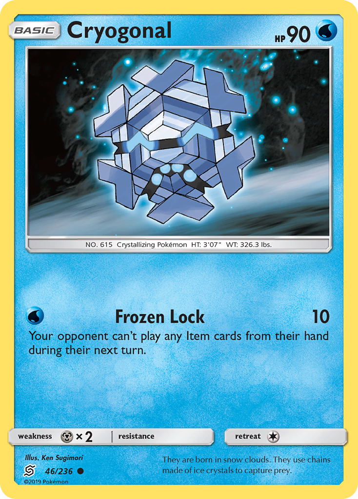 Cryogonal (46/236) [Sun & Moon: Unified Minds] | Exor Games Bridgewater