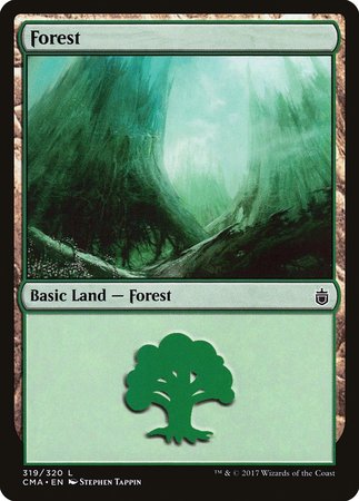 Forest (319) [Commander Anthology] | Exor Games Bridgewater