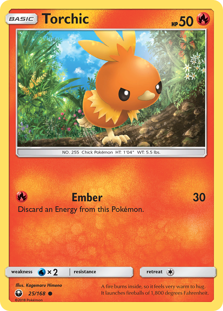 Torchic (25/168) [Sun & Moon: Celestial Storm] | Exor Games Bridgewater