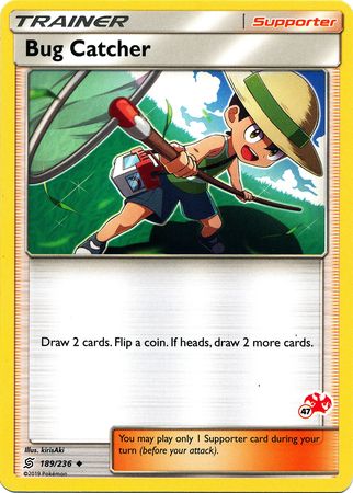 Bug Catcher (189/236) (Charizard Stamp #47) [Battle Academy 2020] | Exor Games Bridgewater