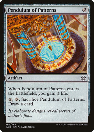 Pendulum of Patterns [Aether Revolt] | Exor Games Bridgewater