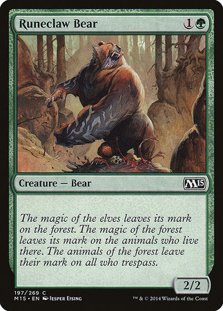 Runeclaw Bear [Magic 2015] | Exor Games Bridgewater