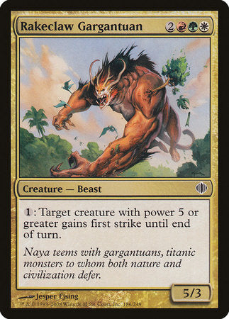 Rakeclaw Gargantuan [Shards of Alara] | Exor Games Bridgewater