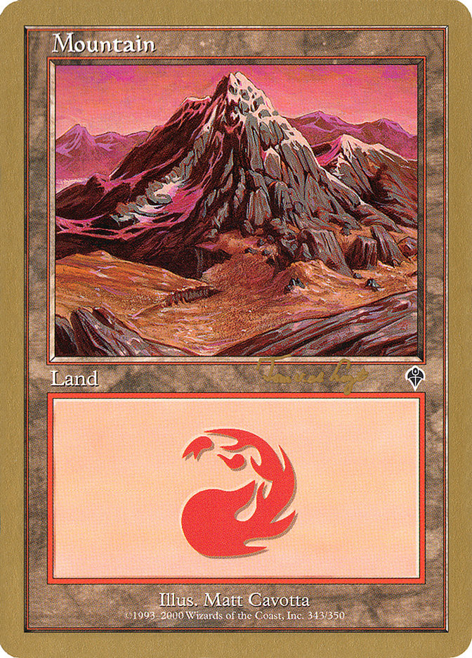 Mountain (tvdl343) (Tom van de Logt) [World Championship Decks 2001] | Exor Games Bridgewater