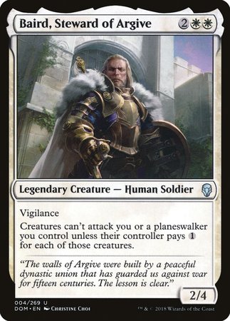 Baird, Steward of Argive [Dominaria] | Exor Games Bridgewater